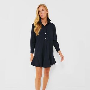 Like New, Unworn Tuckernuck Callahan Dress in Navy Crepe - Size Large